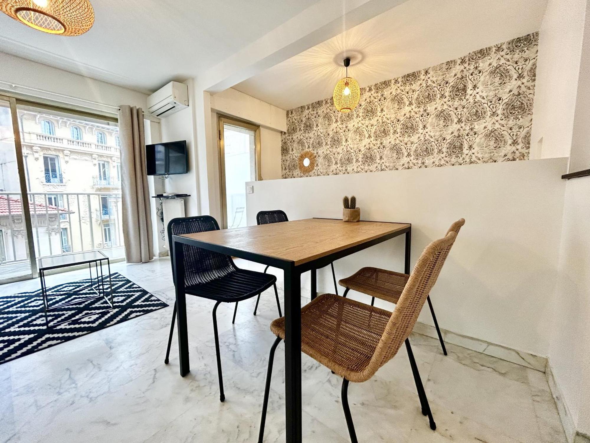 Aparthotel Riviera - Nice Carre D'Or - Large Studio Ac Terrasse - Tres Calme - Balcon Berlioz 2 Εξωτερικό φωτογραφία