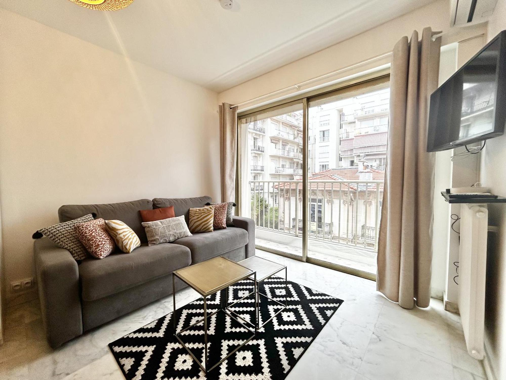 Aparthotel Riviera - Nice Carre D'Or - Large Studio Ac Terrasse - Tres Calme - Balcon Berlioz 2 Εξωτερικό φωτογραφία